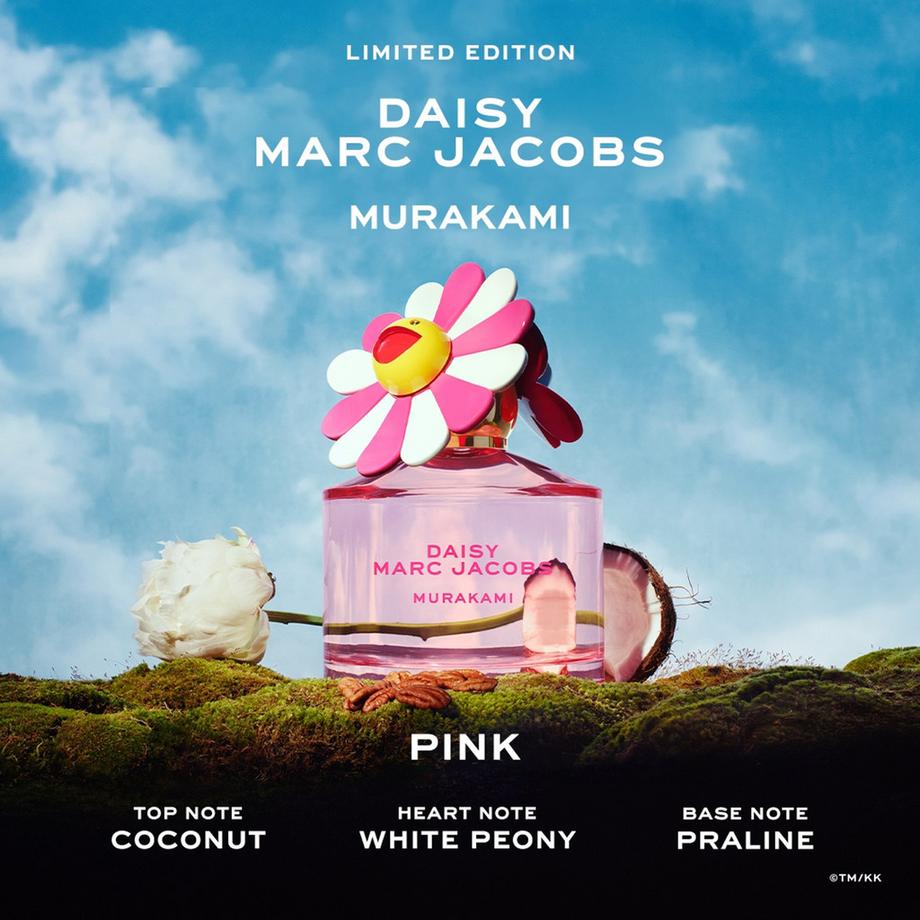 MARC JACOBS  Daisy Murakami Pink Limited Edition, Eau de Parfum 