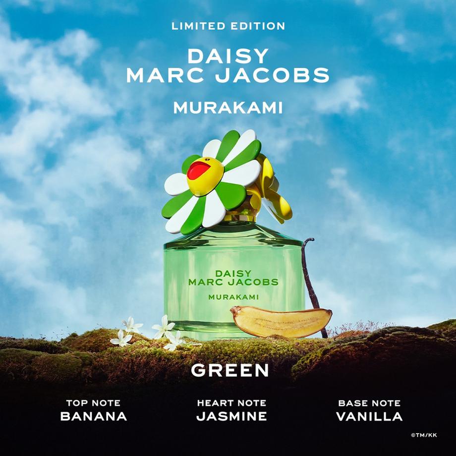 MARC JACOBS  Daisy Murakami Green Limited Edition, Eau de Parfum 