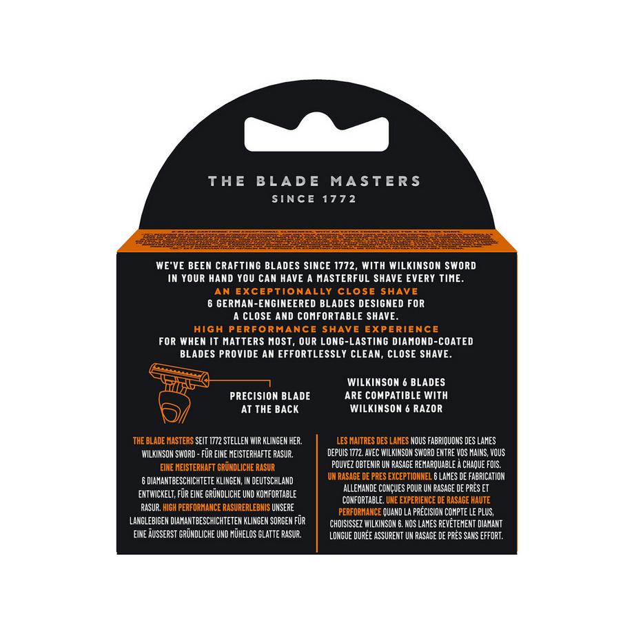 WILKINSON  6 Ersatzklingen 4 Stk. 