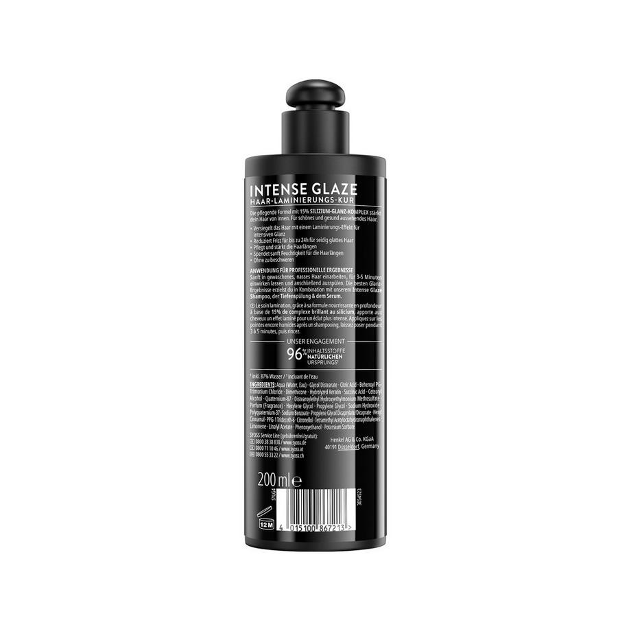 syoss  Trattamento laminante per capelli Intense Glaze  