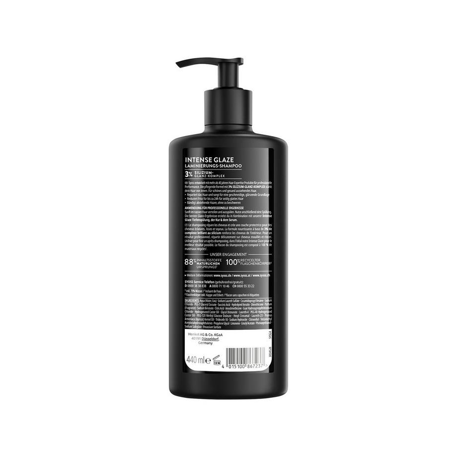 syoss  Shampooing lissant Intense Glaze  