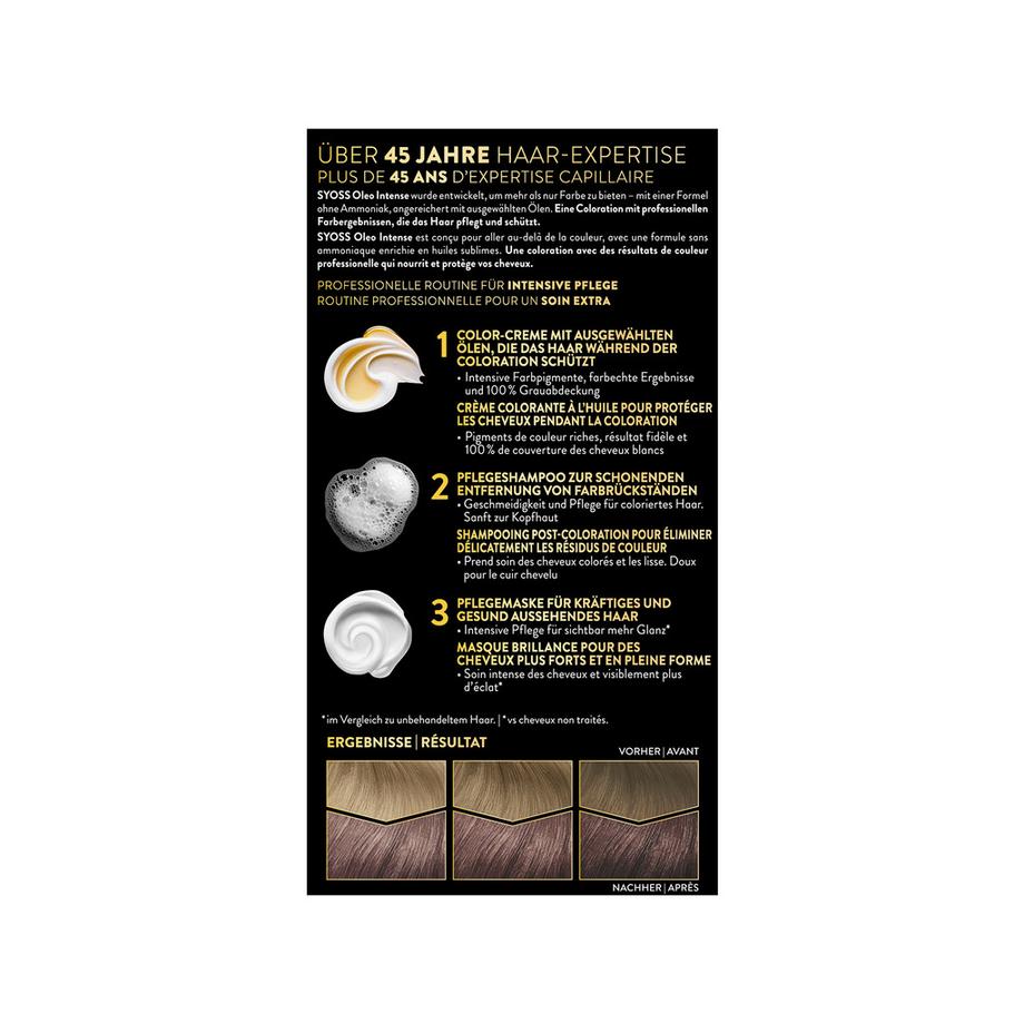 syoss  Oleo Intense Colorazione all'olio  
