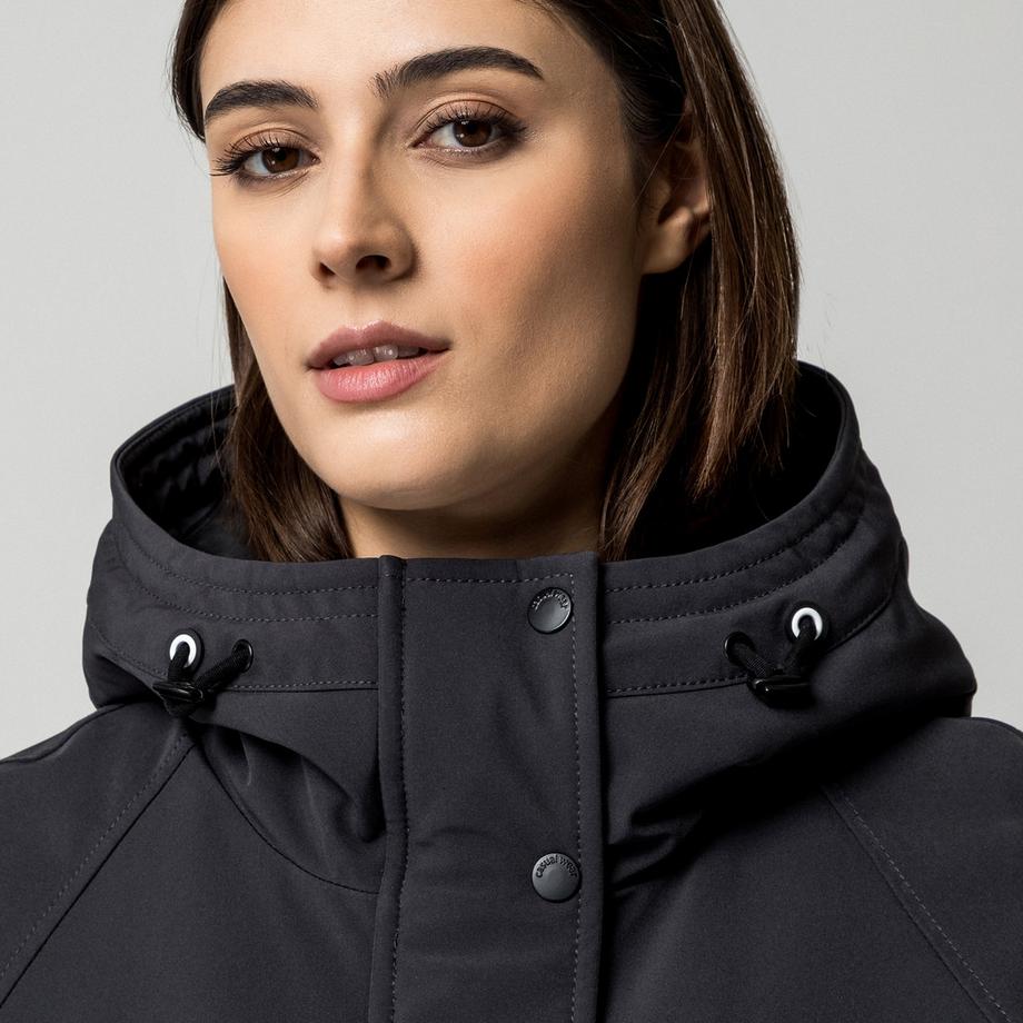 Manor Woman Parka à capuche amovible  