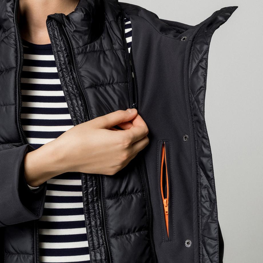 Manor Woman Parka à capuche amovible  