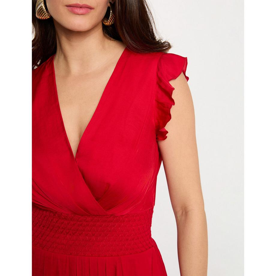 MORGAN Vestito Mini Scollo a V  