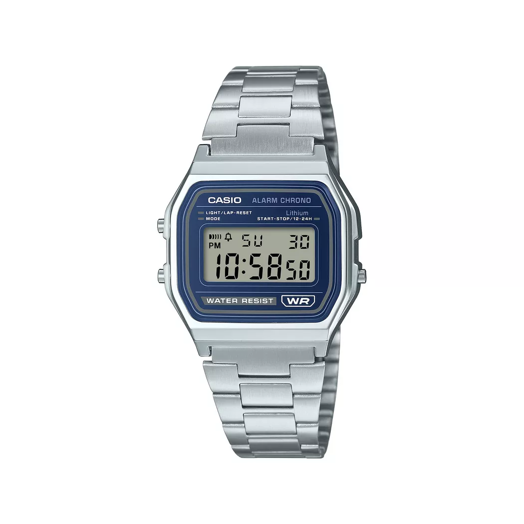 Casio - Digitaluhr,  Vintage Collection, 36.5MM, Silber