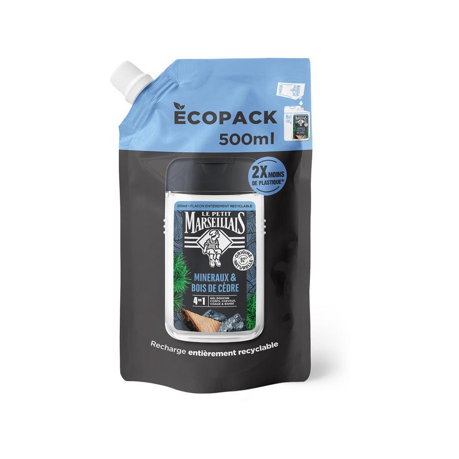 Ricarica per gel doccia Minerali e legno di cedro