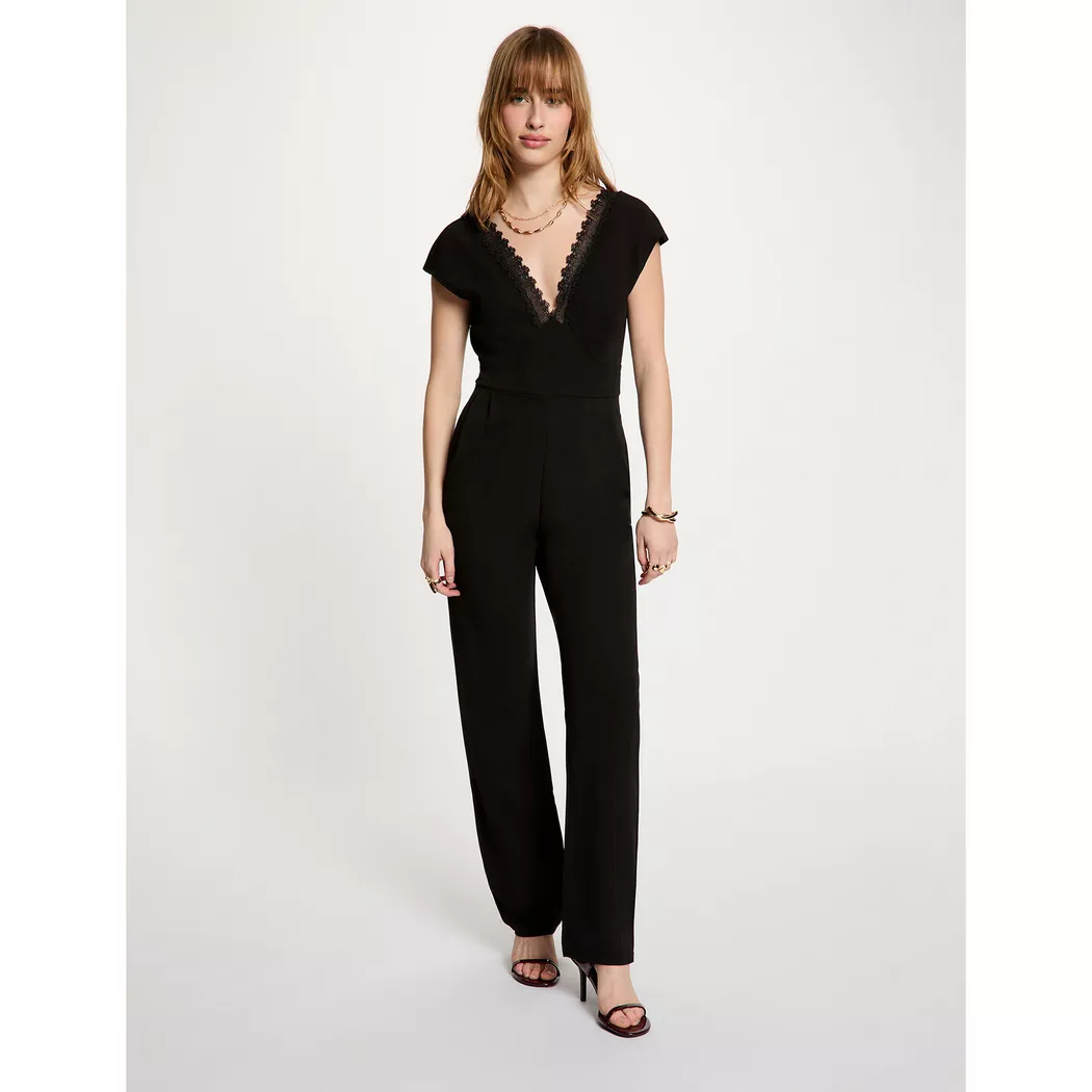 Morgan - Jumpsuit, für Damen, Schwarz, Größe 36