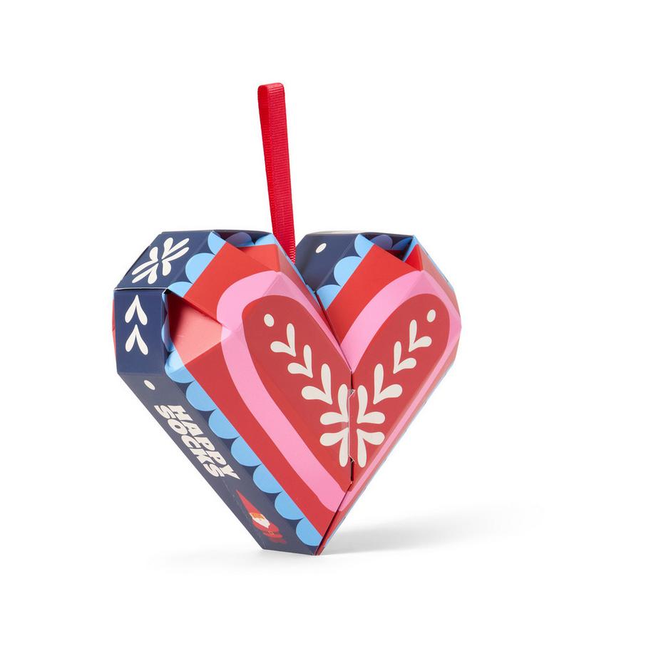 Happy Socks 2-Pack Holiday Heart Socks Gift Set Gambaletti  