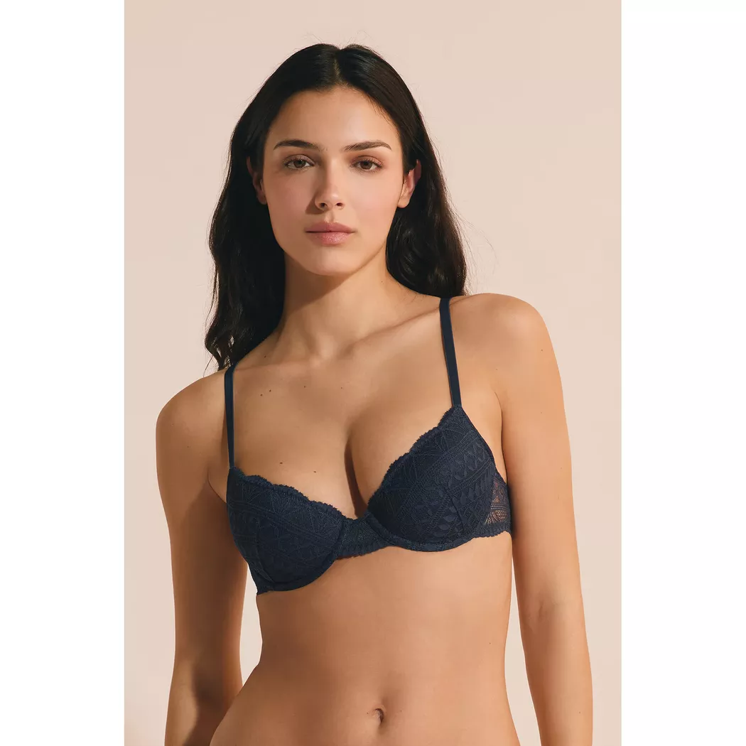 Etam - Bh, für Damen, Nachtblau, Größe 70B