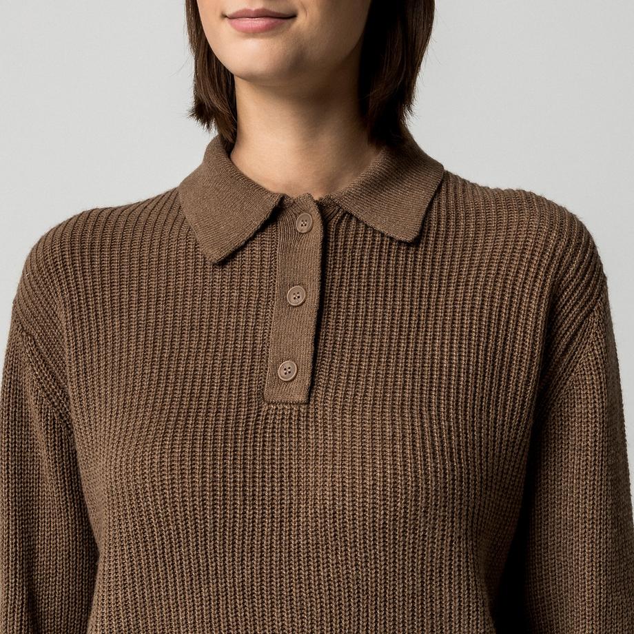 Manor Woman Polo Kragen Pullover  