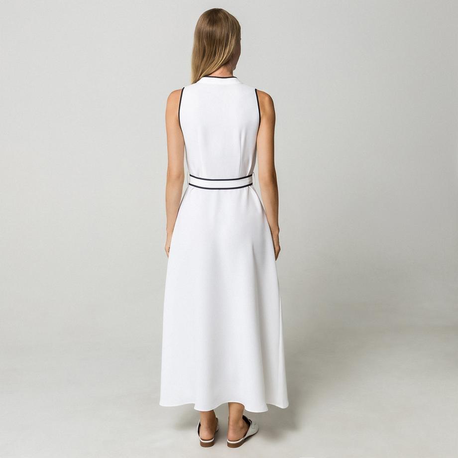 Manor Woman Ärmelloses Blusenkleid mit Gürtel  