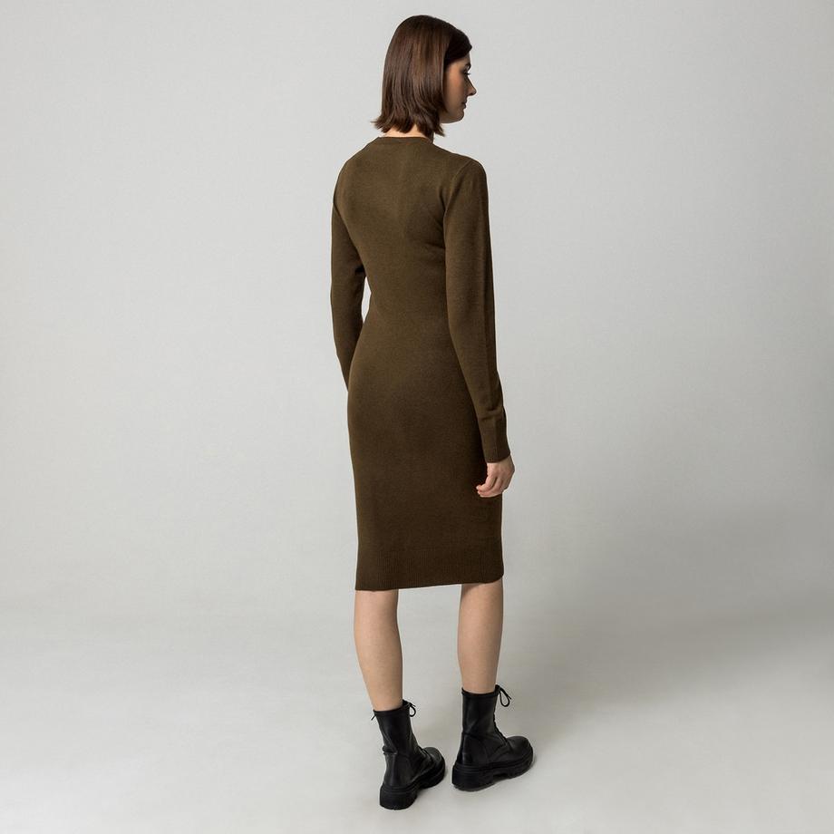 Manor Woman Abito in maglia con maniche lunghe  