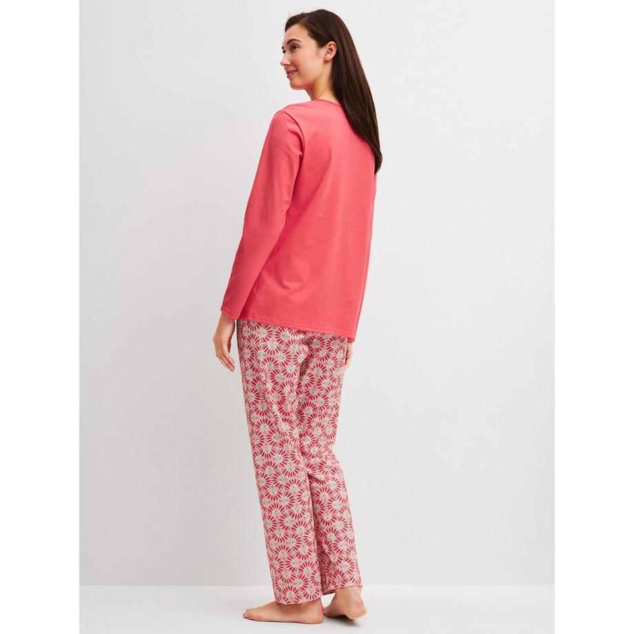 CALIDA Ensemble de Pyjama Manches Longues  
