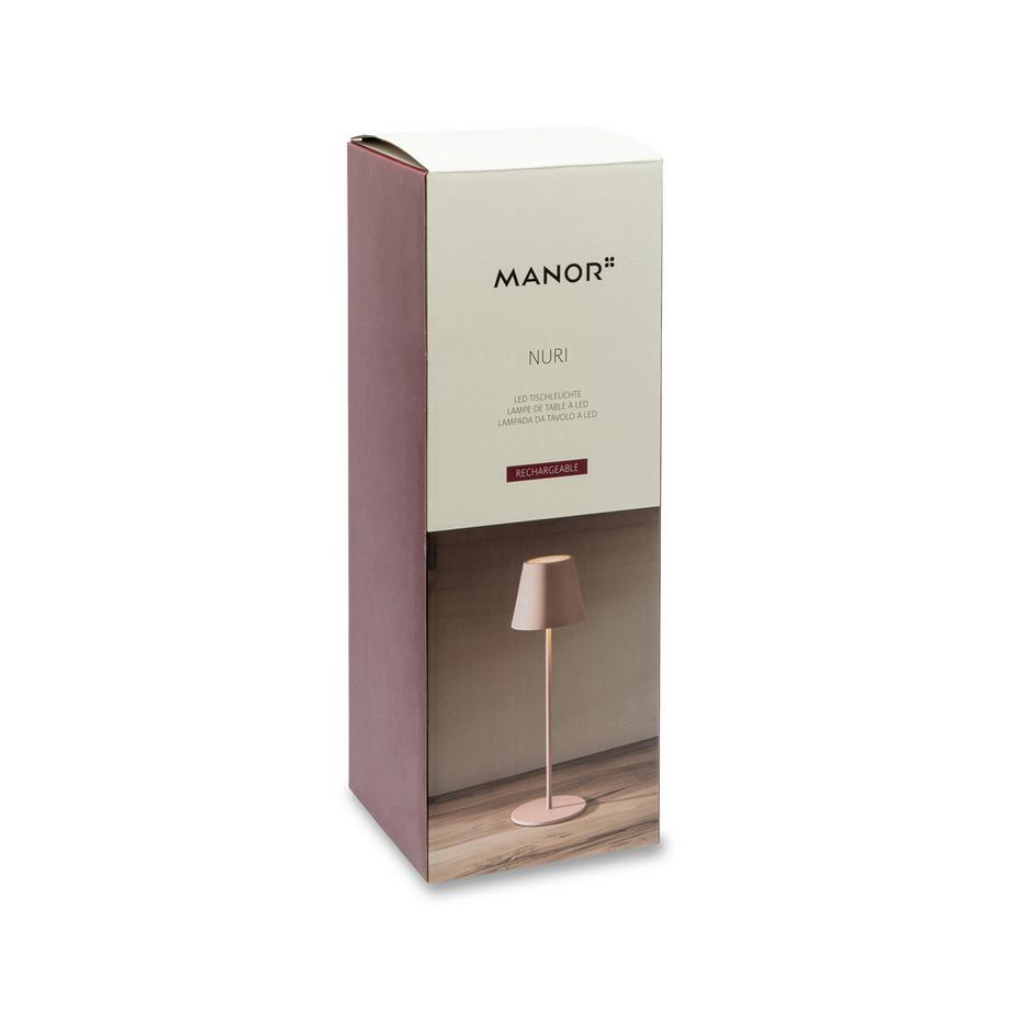 Manor Home Lampe de table Nuri 