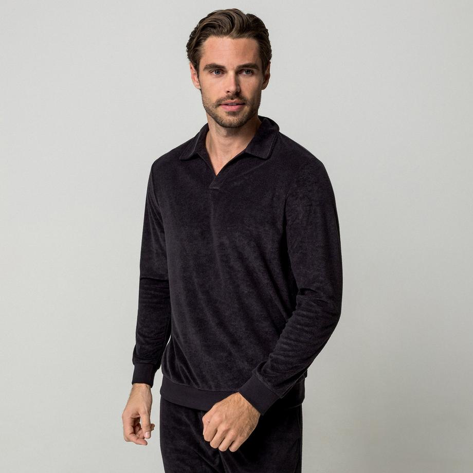 Manor Man Set pigiama con top a maniche lunghe e pantaloni  