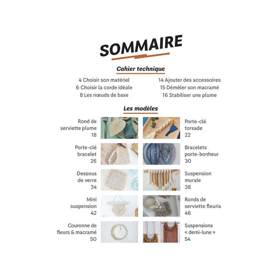 DE SAXE Objectif Macramé Objectif Macramé 