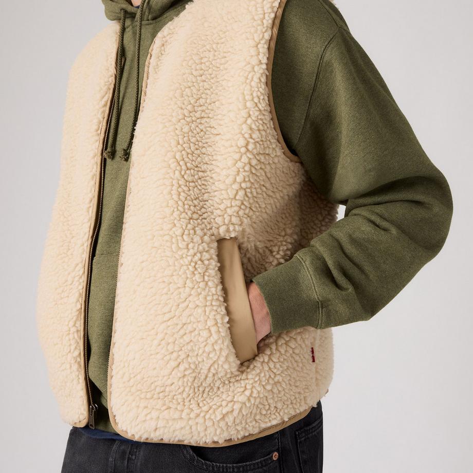 Levi's® Gilet sans manches avec fermeture éclair intégrale  