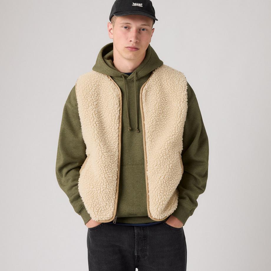 Levi's® Gilet sans manches avec fermeture éclair intégrale  