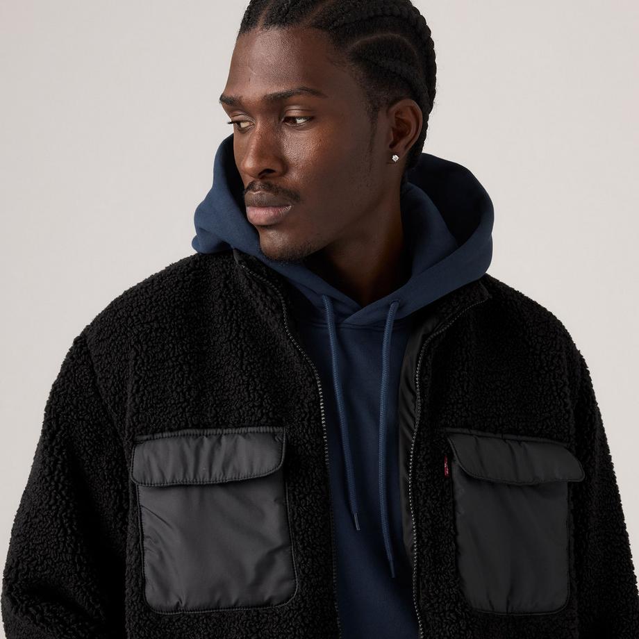 Levi's® Veste en polaire Sherpa avec poches poitrine  
