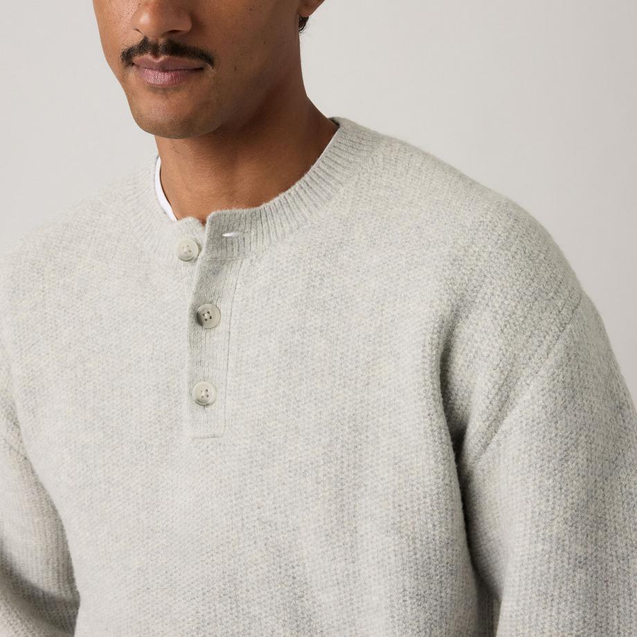 Levi's® Pullover col Henley  