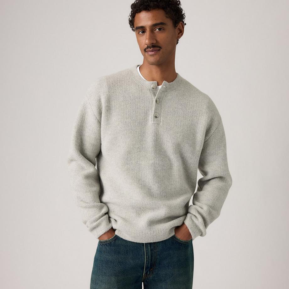 Levi's® Pullover col Henley  