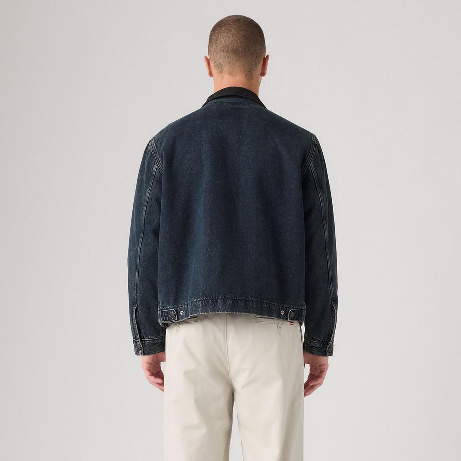 Levi's® Giacca in denim con collo contrastante  