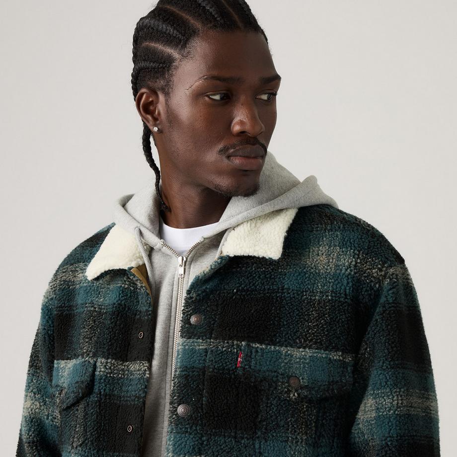 Levi's® Veste Sherpa à carreaux  