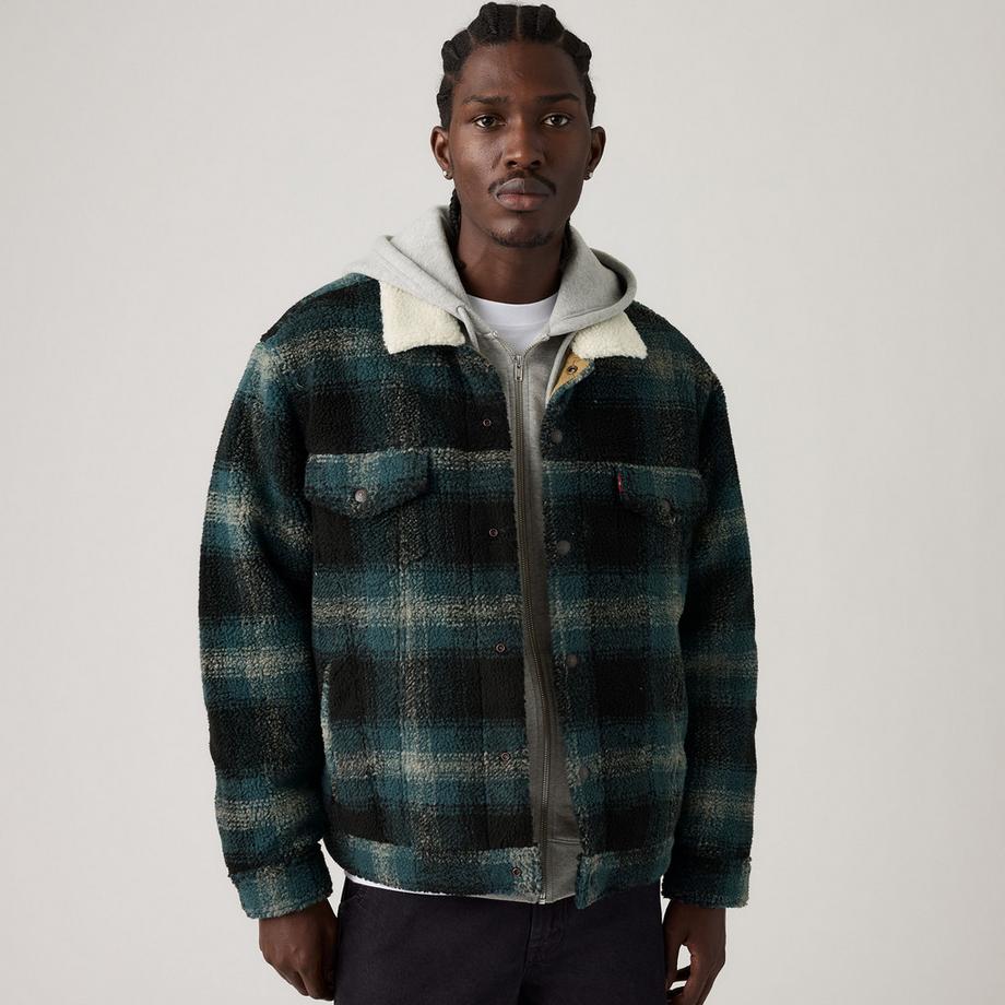 Levi's® Veste Sherpa à carreaux  