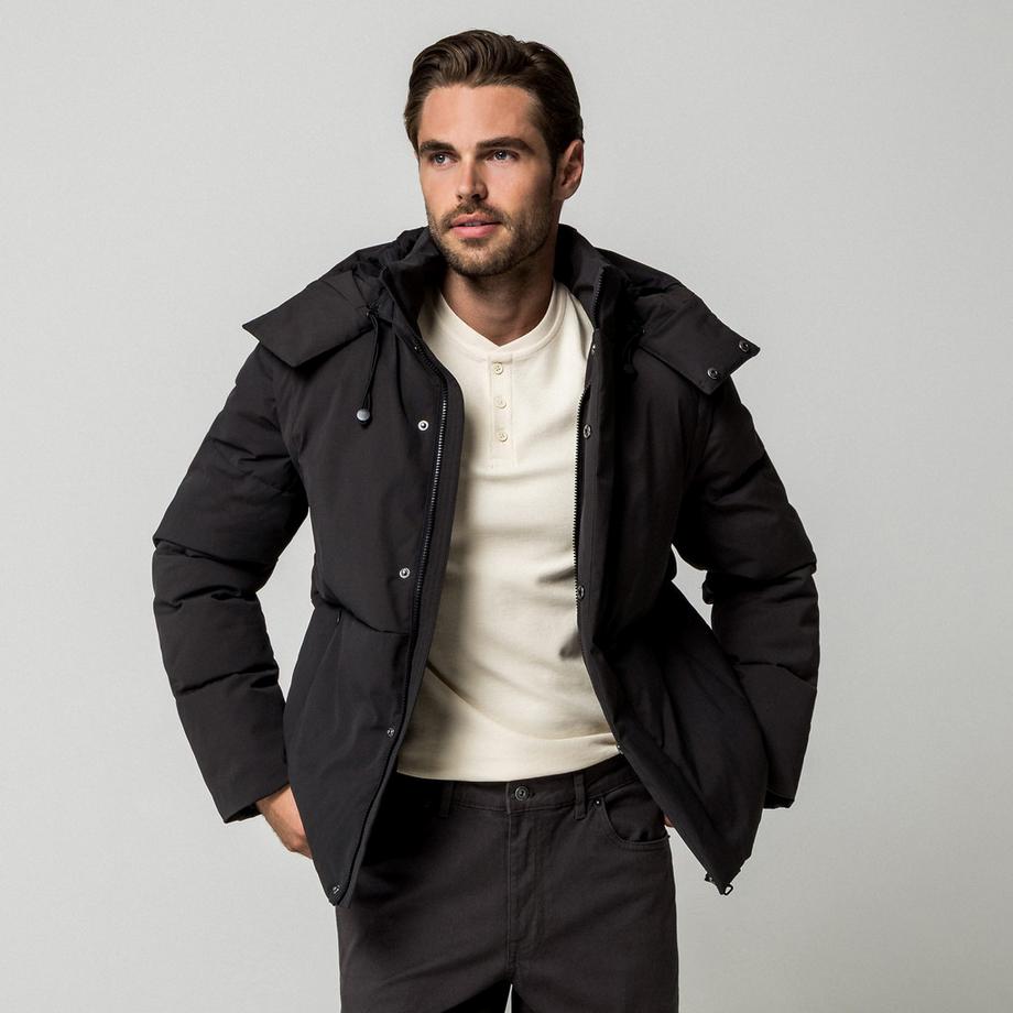 Manor Man Veste doudoune avec capuche  