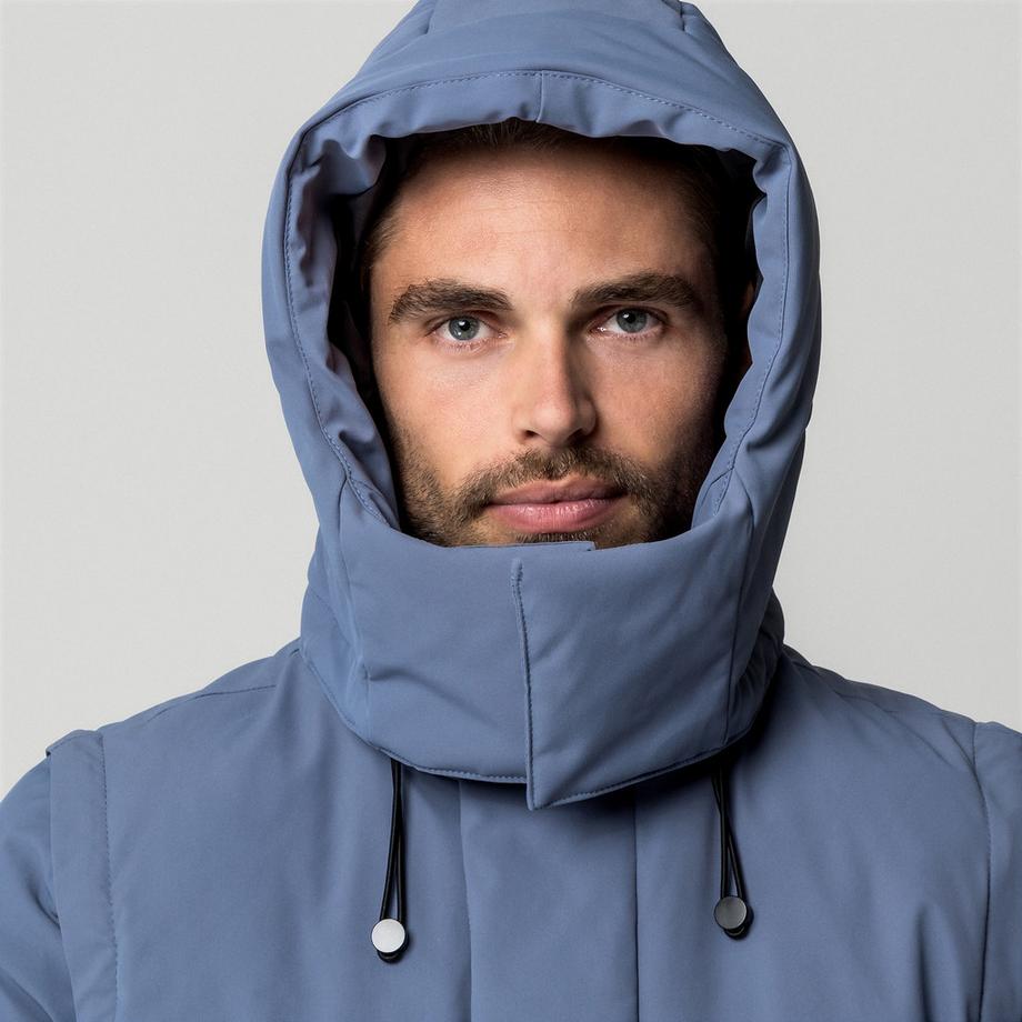Manor Man Giubbotto imbottito con cappuccio  