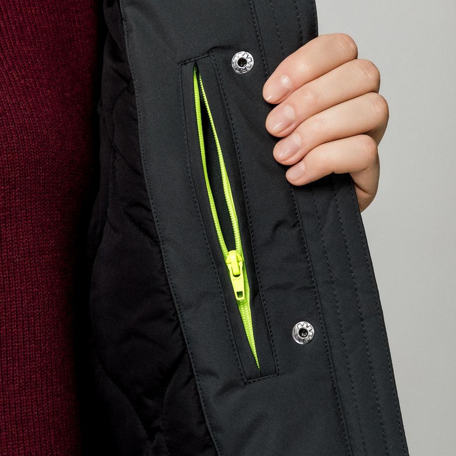 Manor Woman Parka avec capuche amovible  