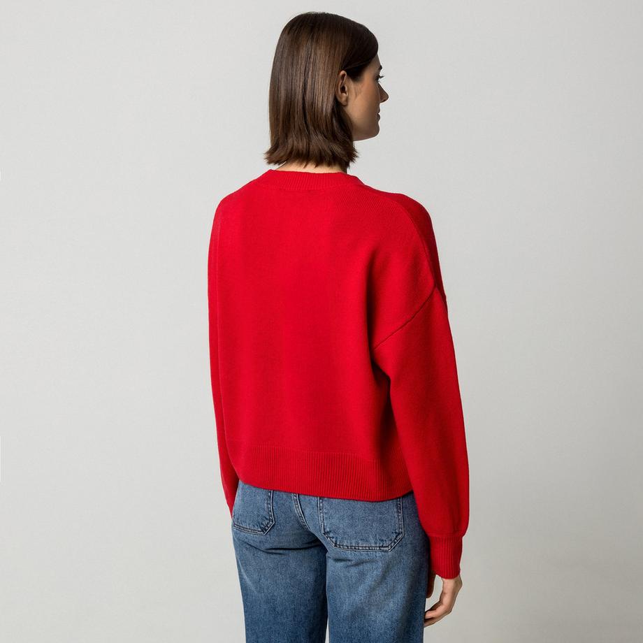 Manor Woman Maglione collo a V  