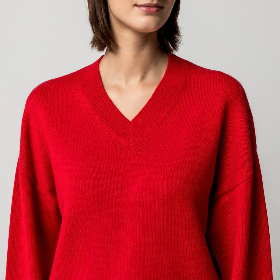 Manor Woman Maglione collo a V  