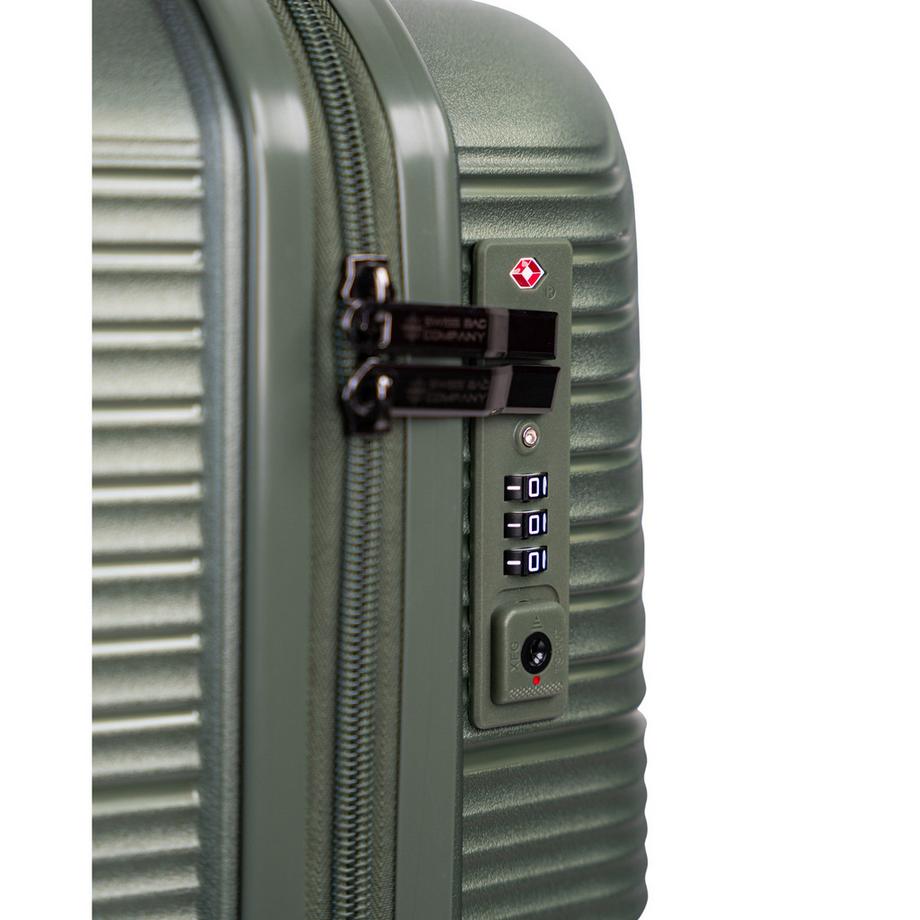 SWISS BAG COMPANY 54cm, Valise rigide, Spinner Horizon Collection 
