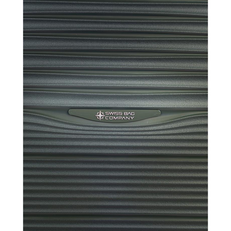 SWISS BAG COMPANY 54cm, Valise rigide, Spinner Horizon Collection 