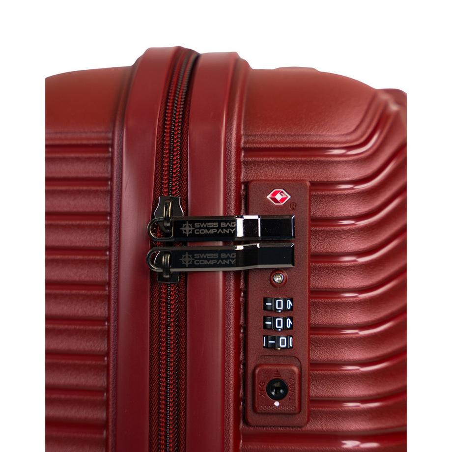 SWISS BAG COMPANY 54cm, Valise rigide, Spinner Horizon Collection 