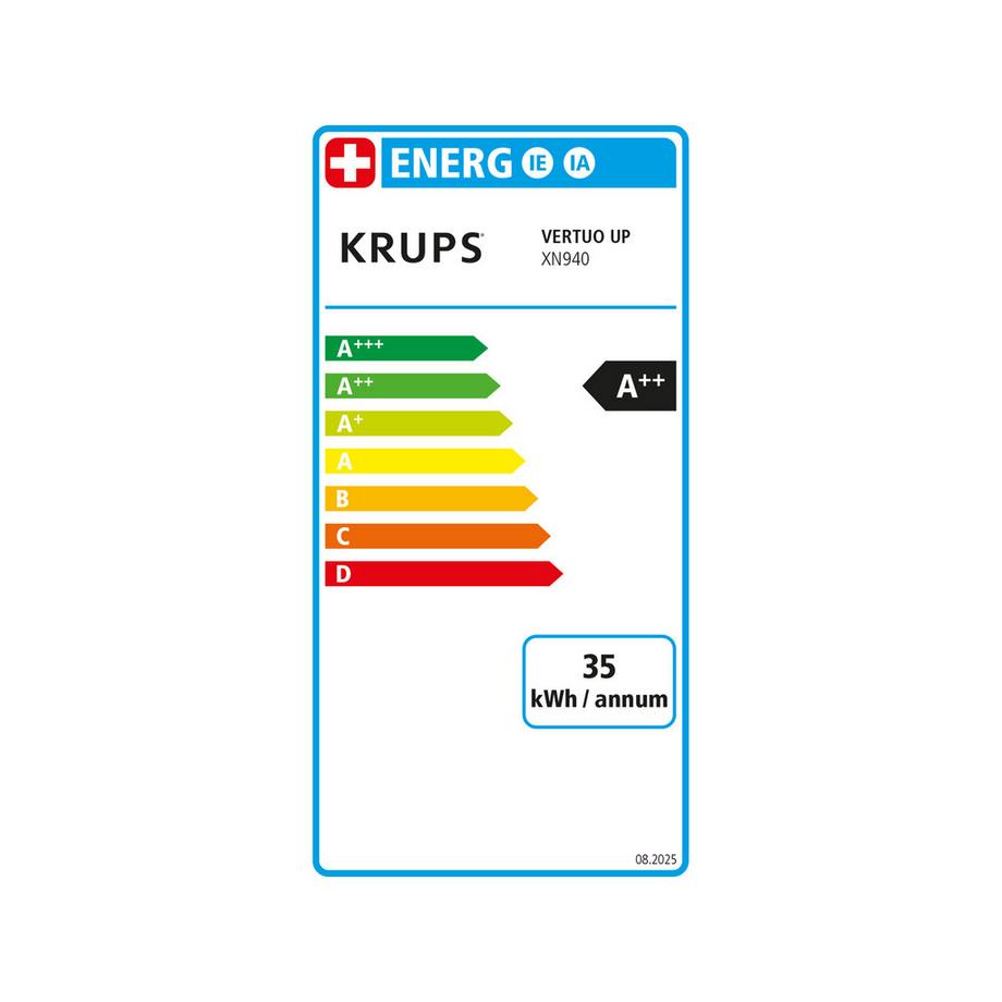 KRUPS Machine Nespresso Vertuo Up 