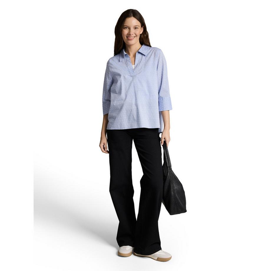 TOM TAILOR Camicetta a pois con scollo a V  