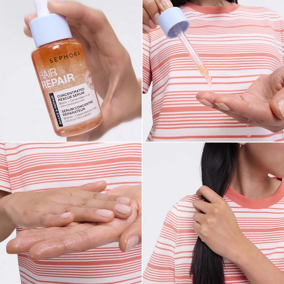 SEPHORA  CONCENTRATED RESCUE SERUM - Sérum réparateur pour cheveux abimés 