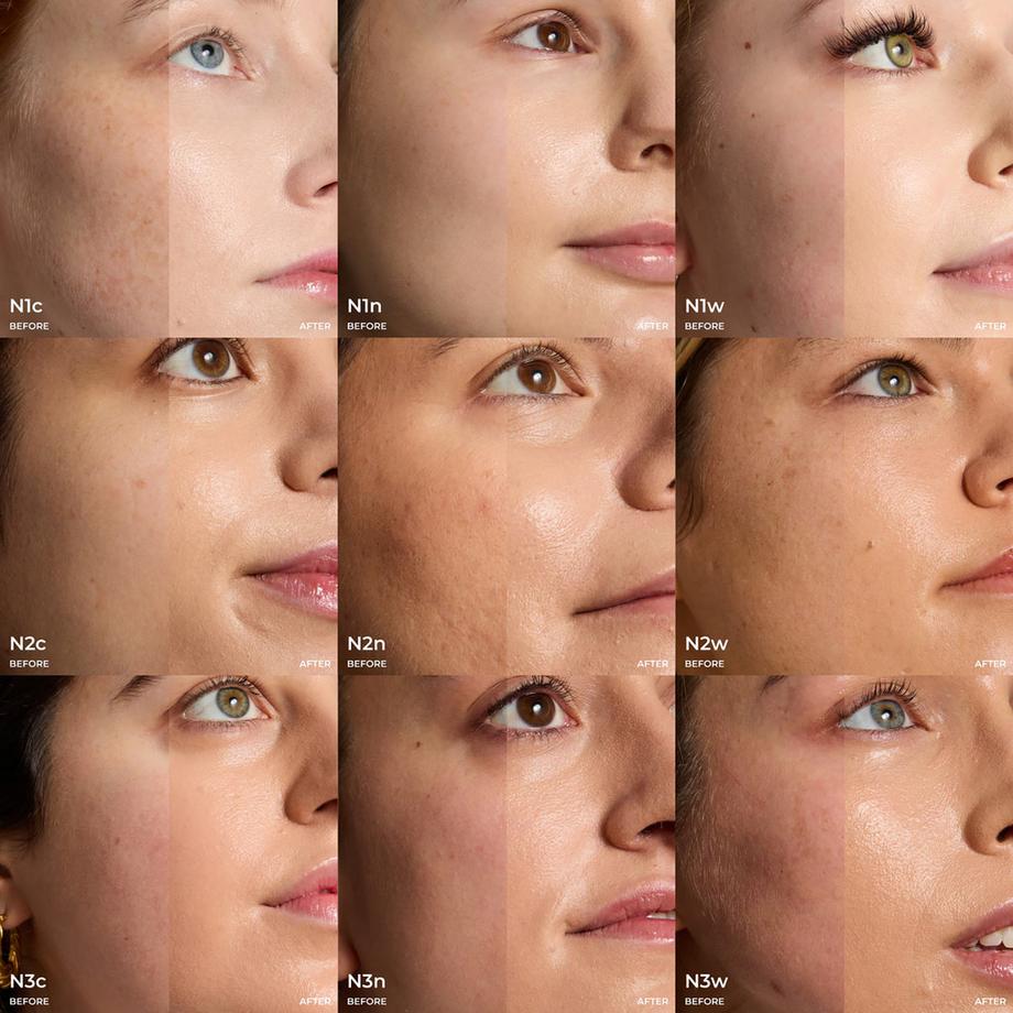 Yepoda  The Dewy Day - Fond de teint cushion à base de niacinamide, abricot et SPF 30 