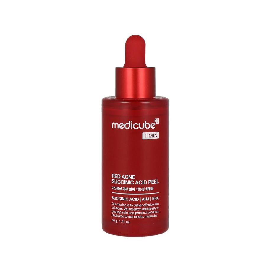 Red Acne Succinic Acid Peel