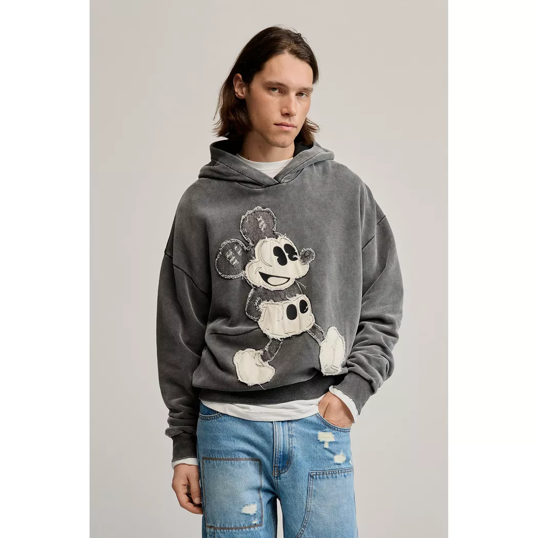 Desigual Sweat à capuche mickey disney™ BLACK S male 2
