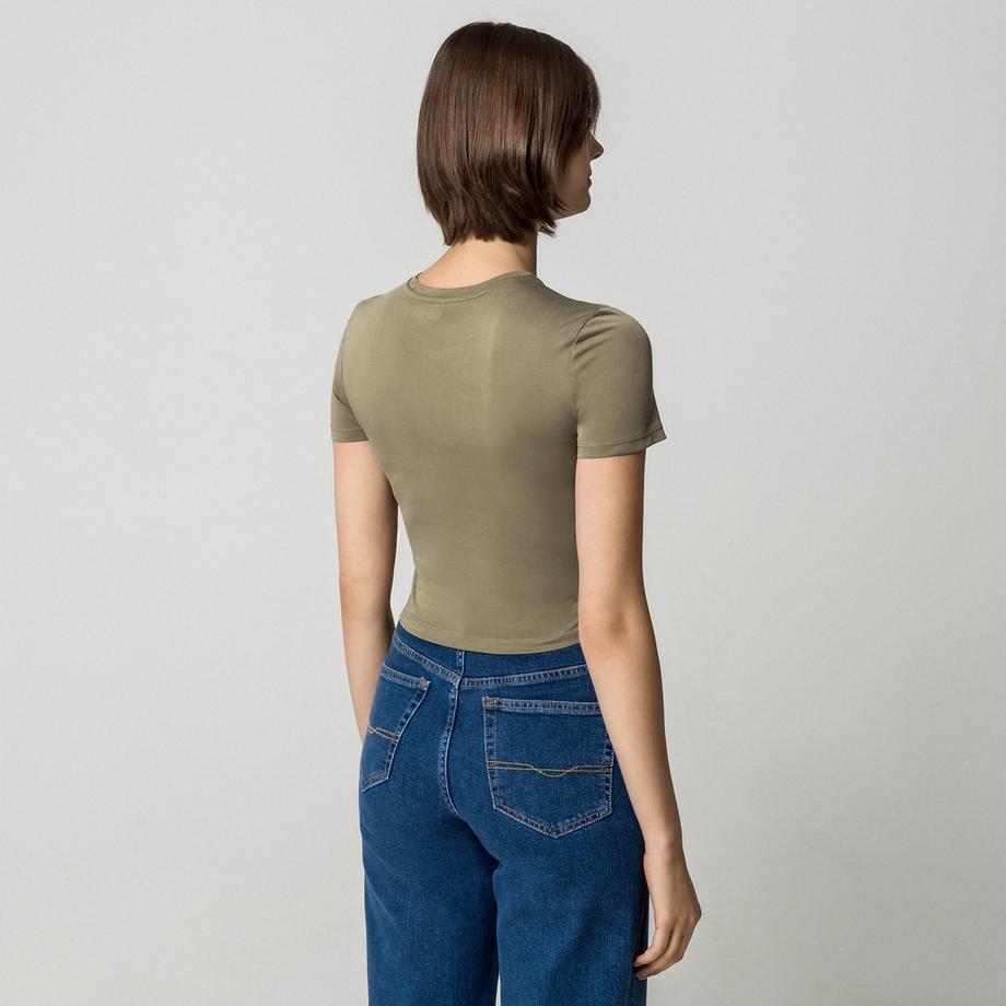 ONLY Kurzarm Crop Top T-Shirt  