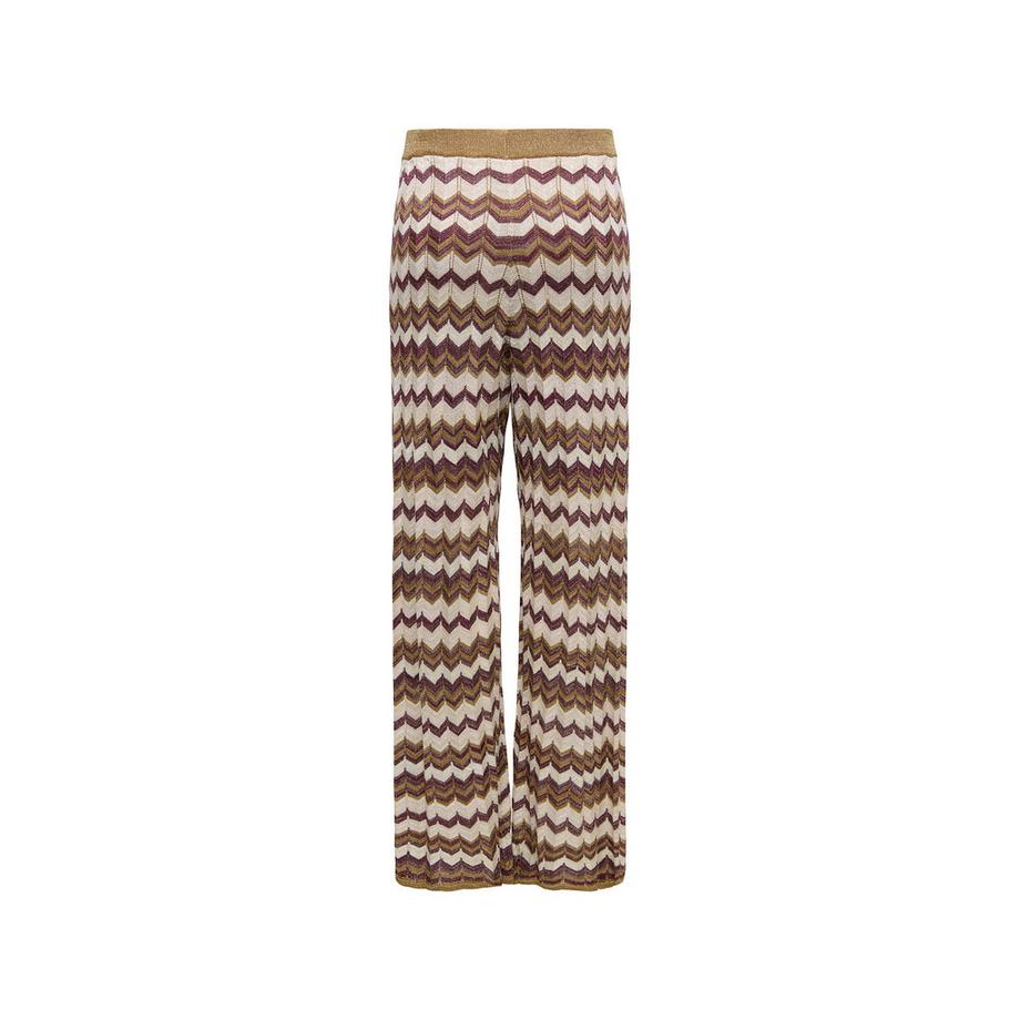 ONLY Hose mit Zickzackmuster Strick  