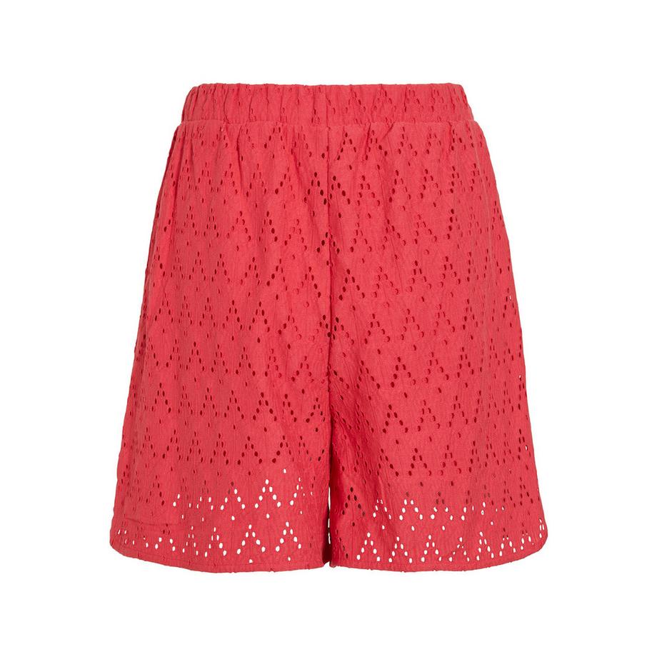 VILA Shorts à Broderie Anglaise  