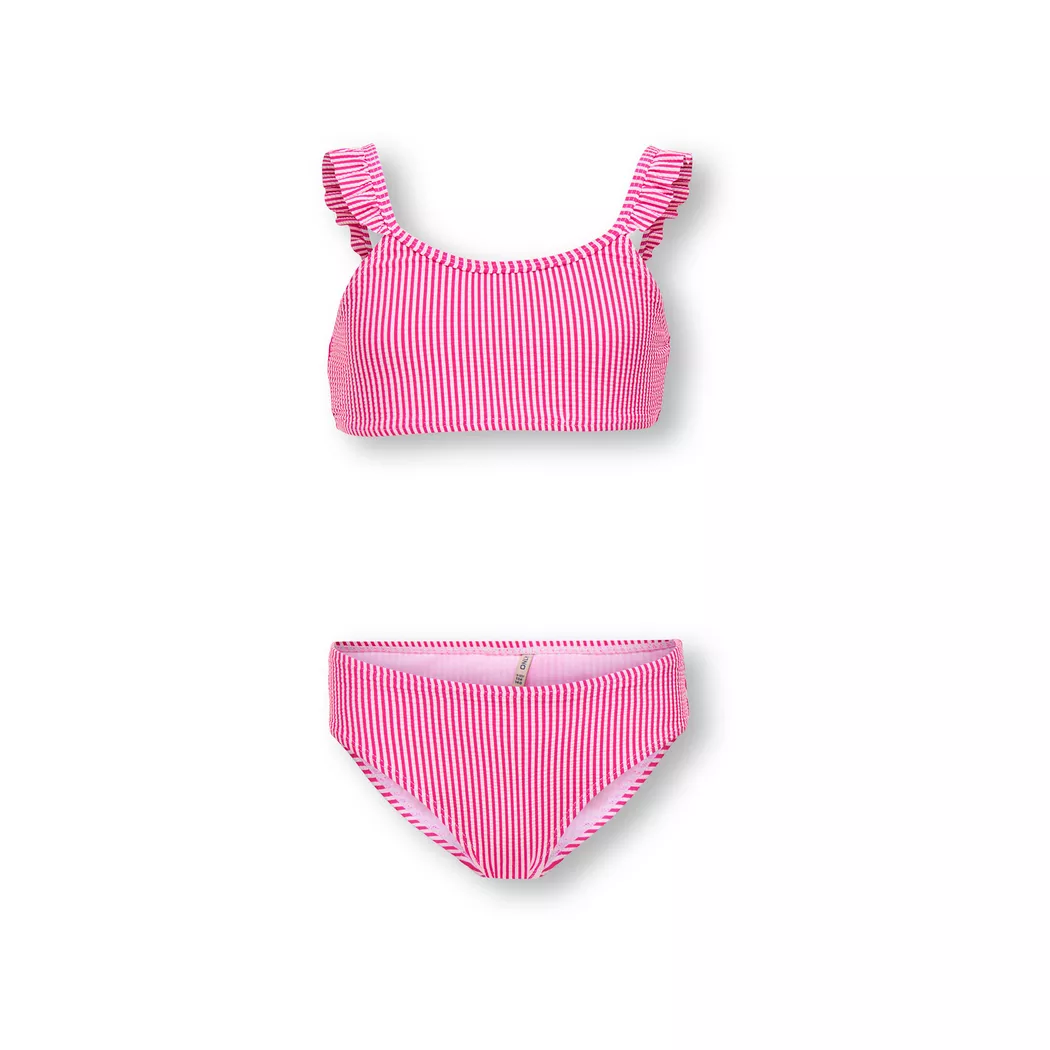 Kids Only Kogsunny Bikini Set Pink Striped 158/164
