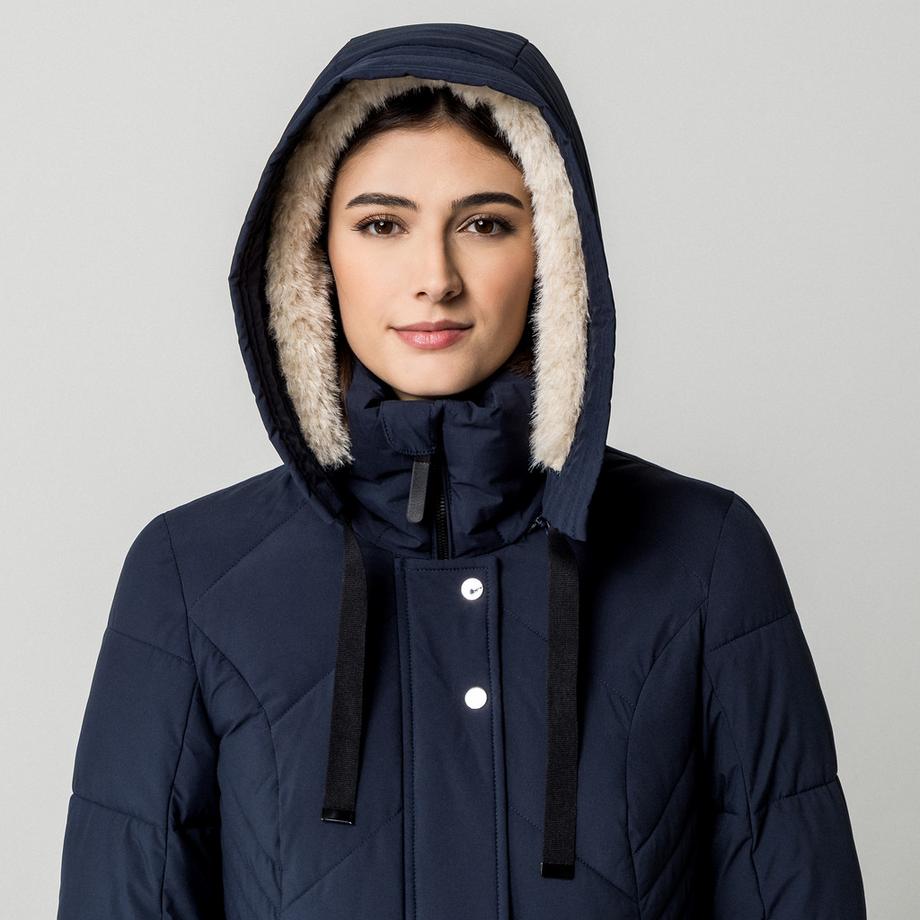 Manor Woman Manteau en duvet avec capuche  