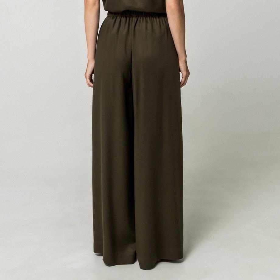 Manor Woman Pantalon avec elastiques aux chevilles  