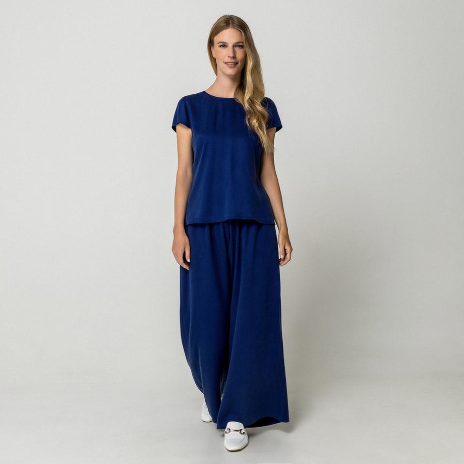 Pantalon avec elastiques aux chevilles